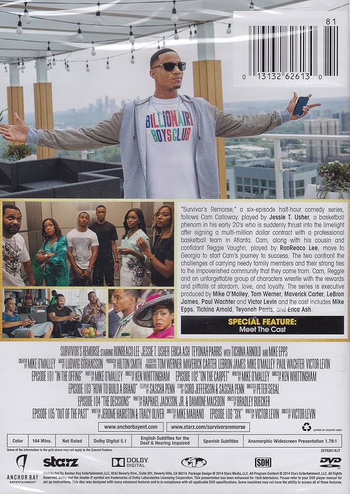 (未使用･未開封品)Survivor&#39;s Remorse: Season 2/ [DVD] [Import] Prime Video: Survivor's Remorse, Season 2